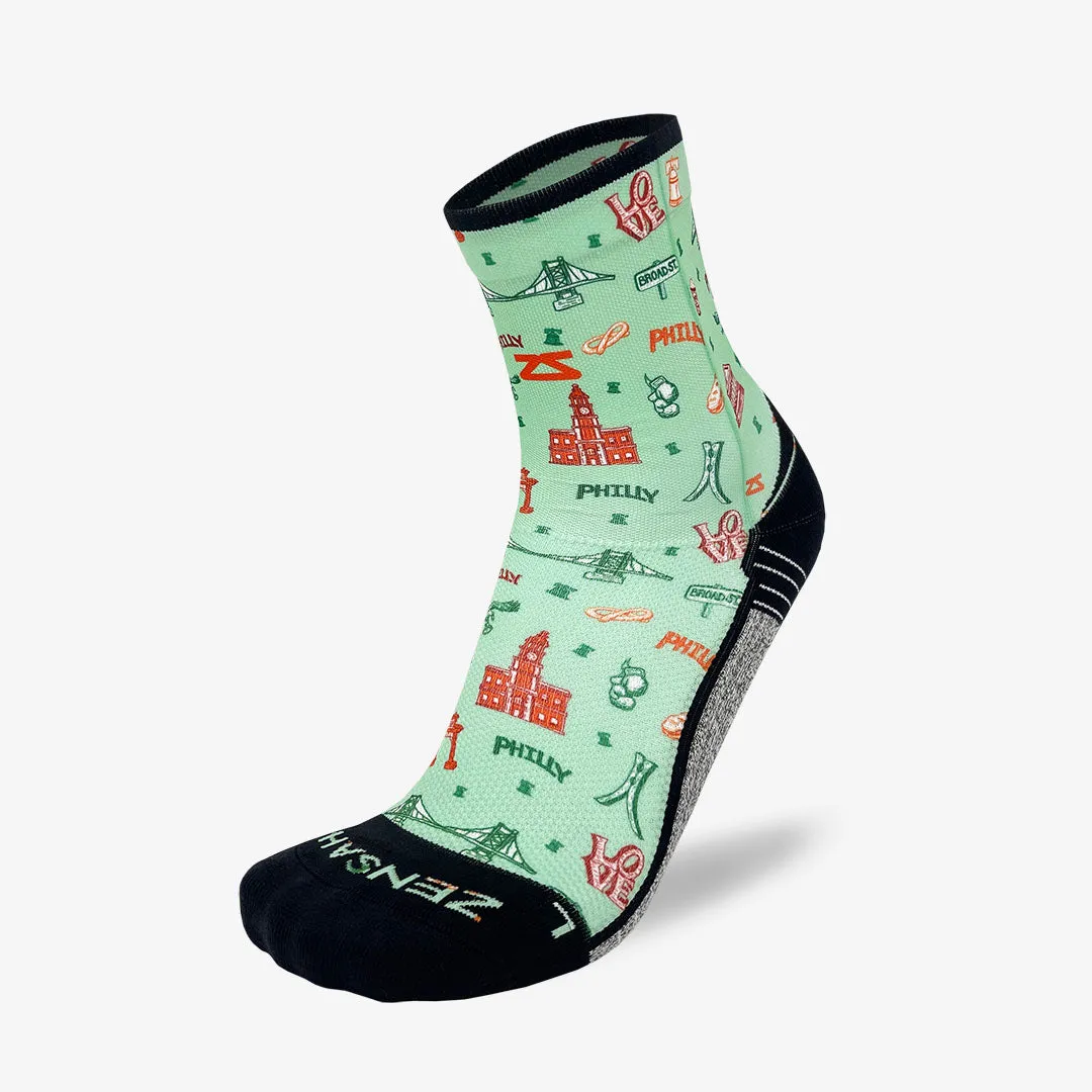 Philly Doodle Socks (Mini-Crew)