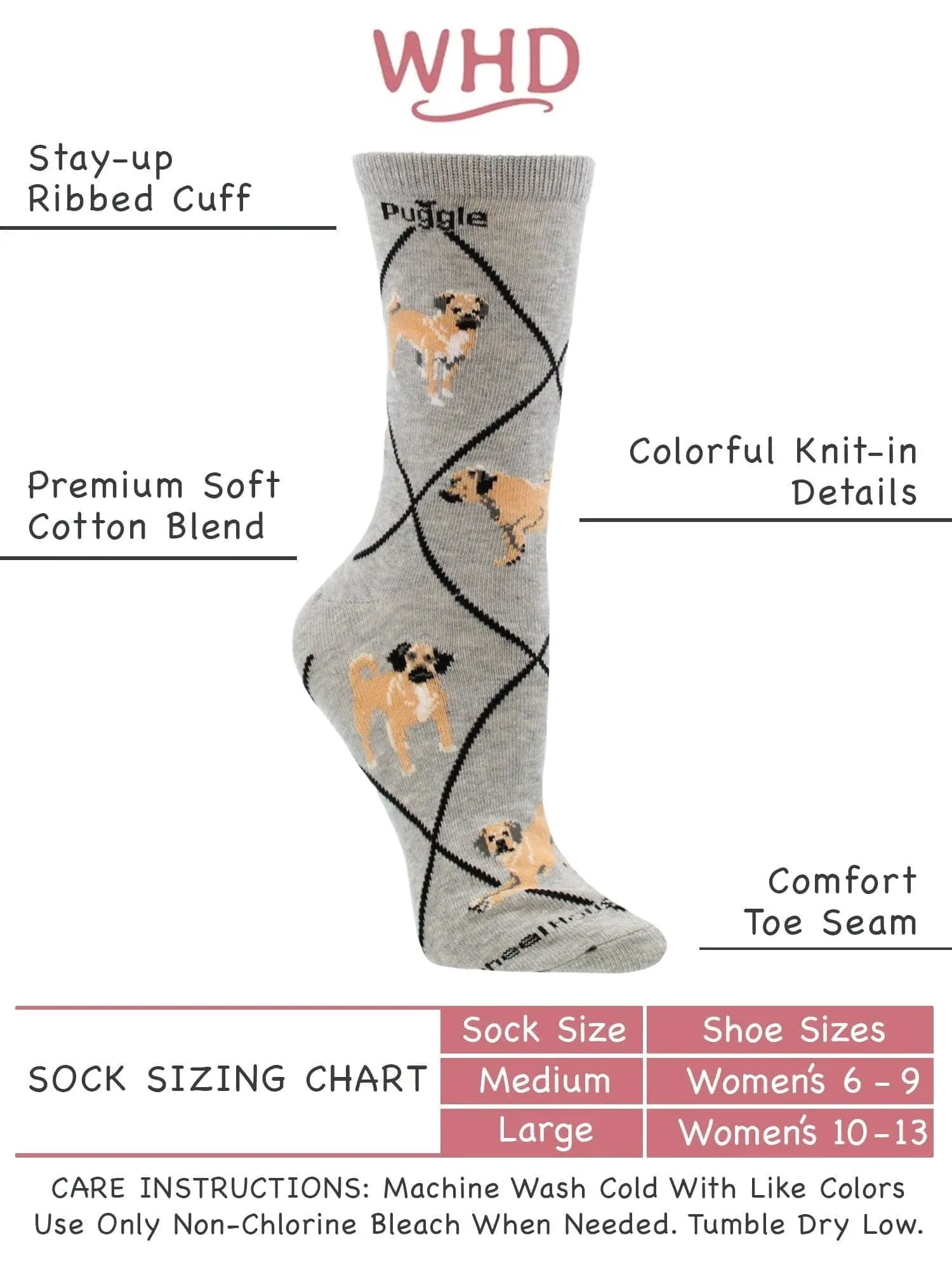 Puggle Socks Perfect Dog Lovers Gift