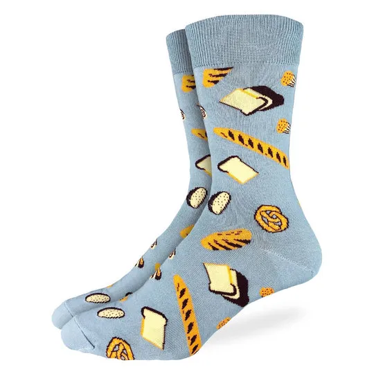 "Baked Goods" Crew Socks by Good Luck Sock