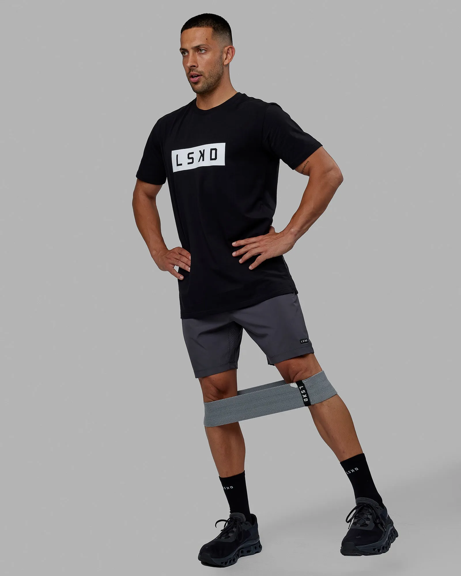 Rep 7'' Performance Short - Asphalt