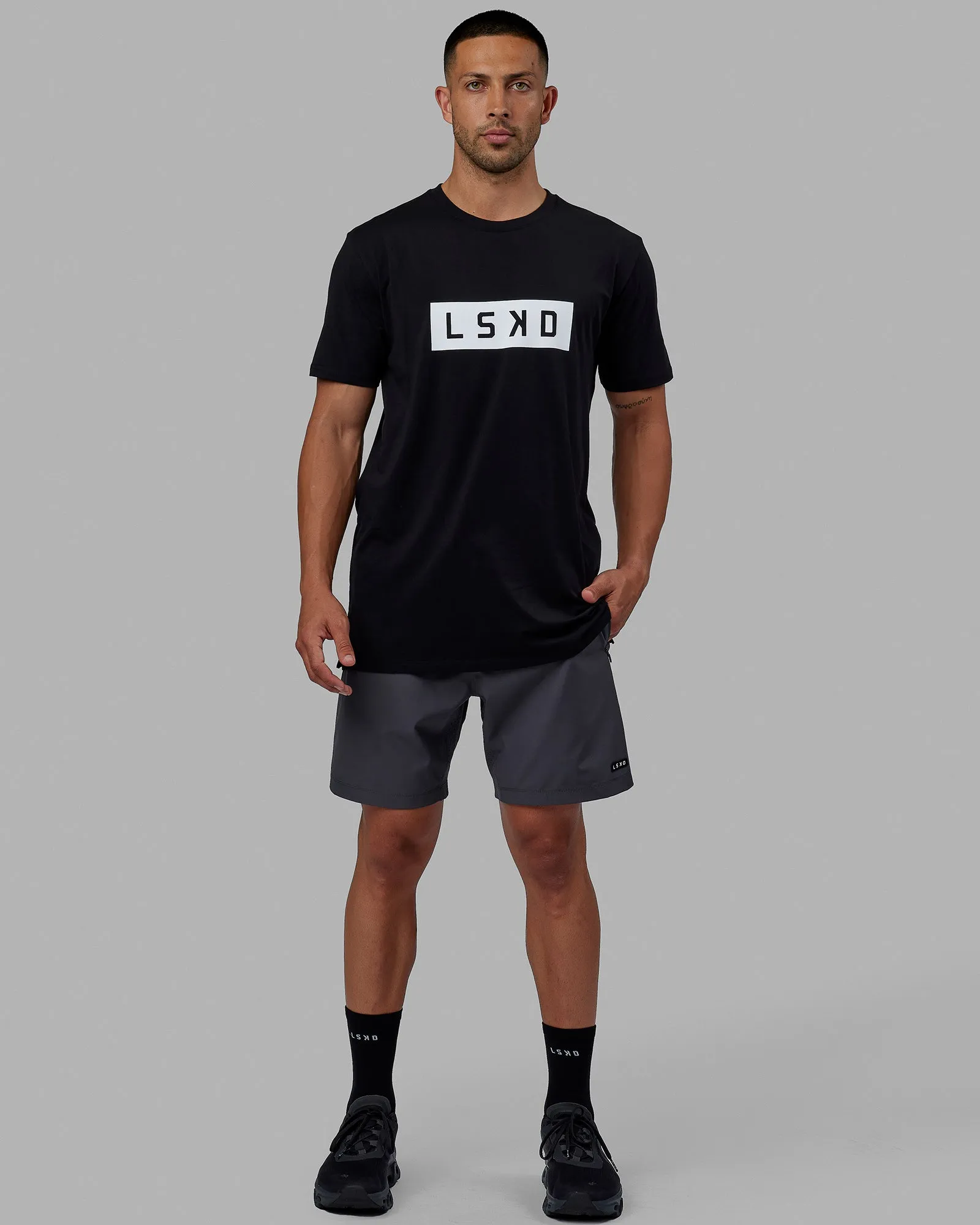 Rep 7'' Performance Short - Asphalt