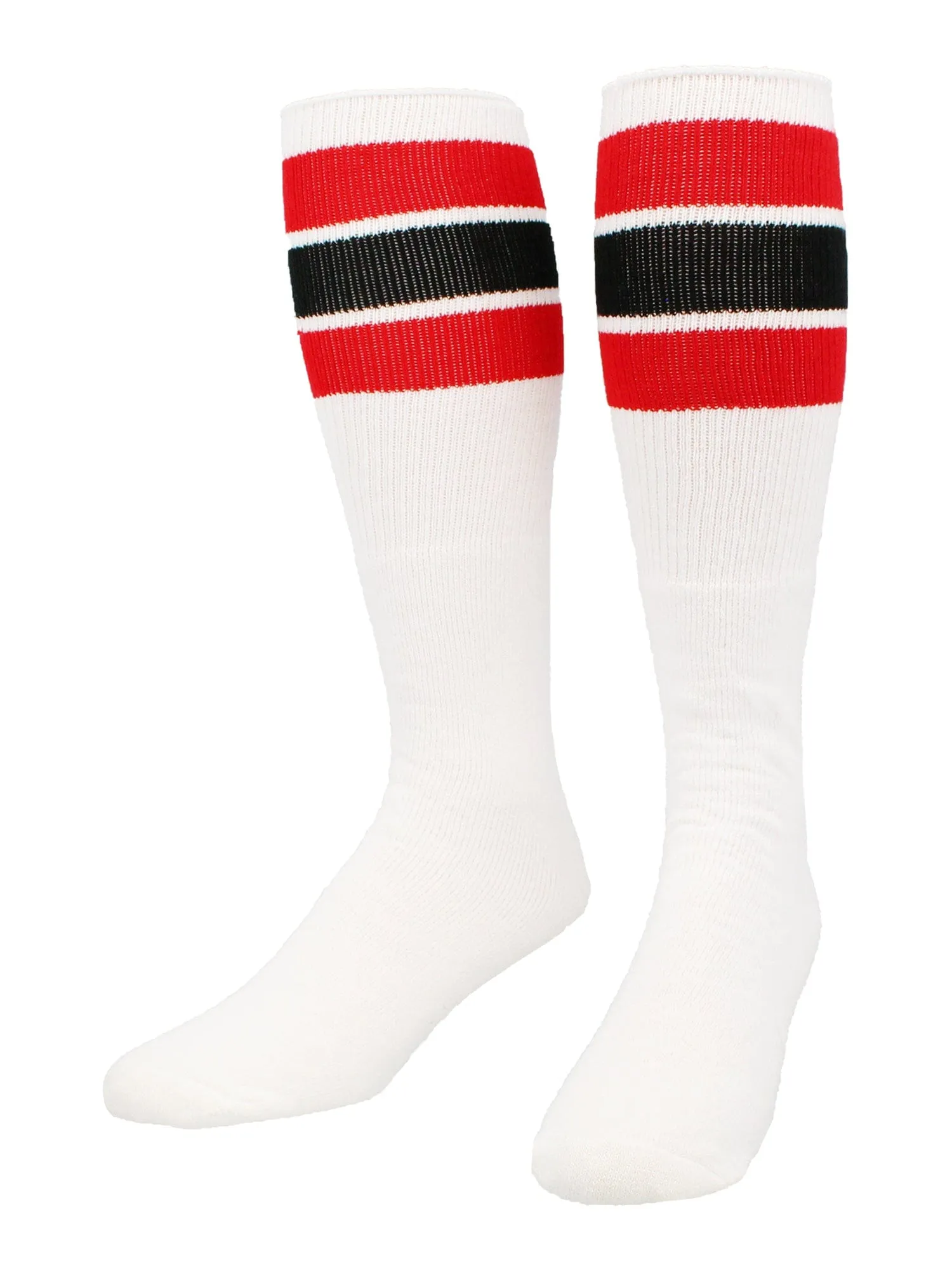 Retro Tube Socks 3 Stripes Over the Calf