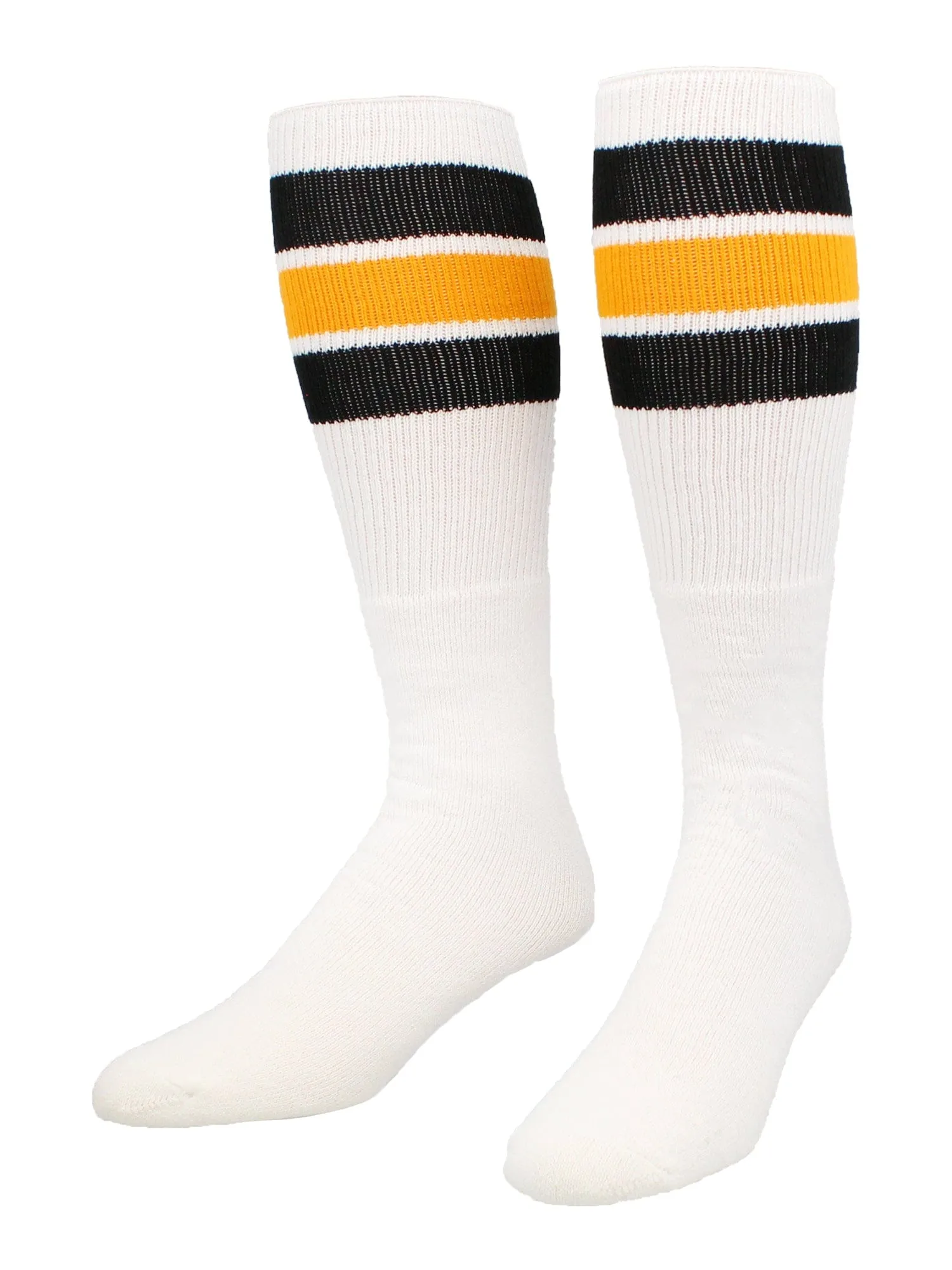 Retro Tube Socks 3 Stripes Over the Calf