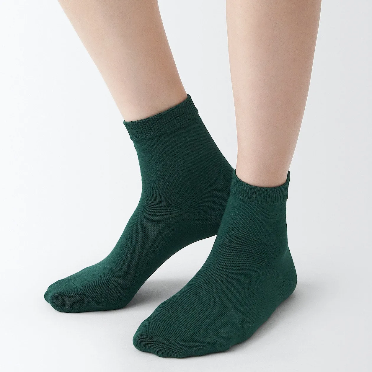 Right Angle 3 Layer Loose Top Short Socks