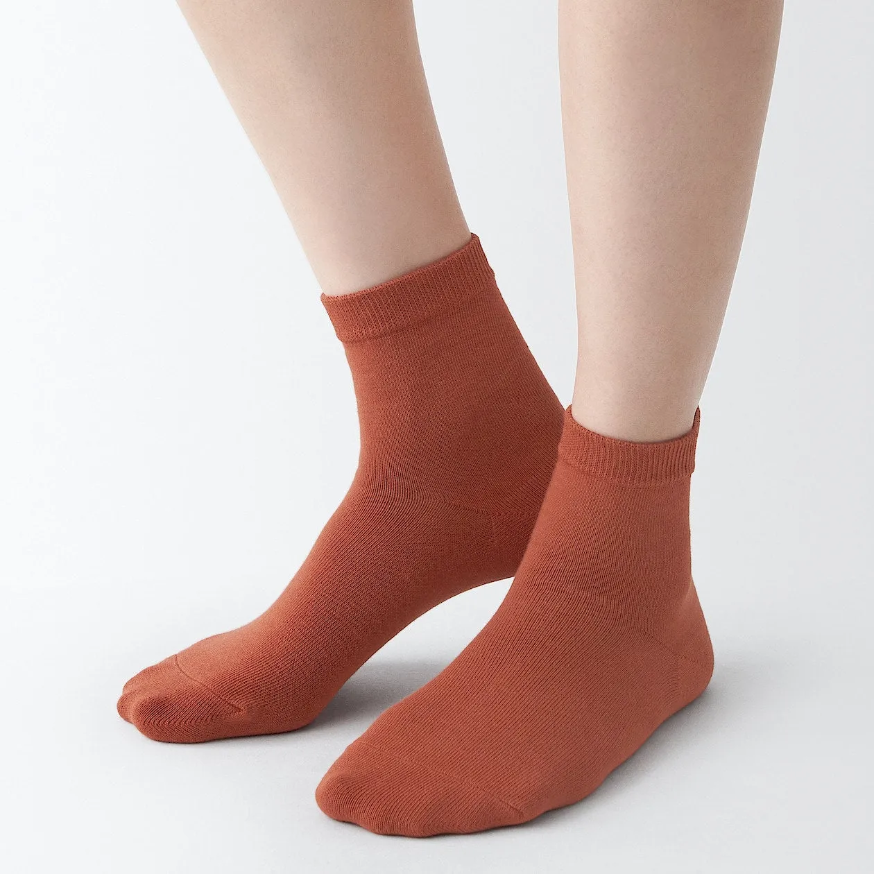 Right Angle 3 Layer Loose Top Short Socks