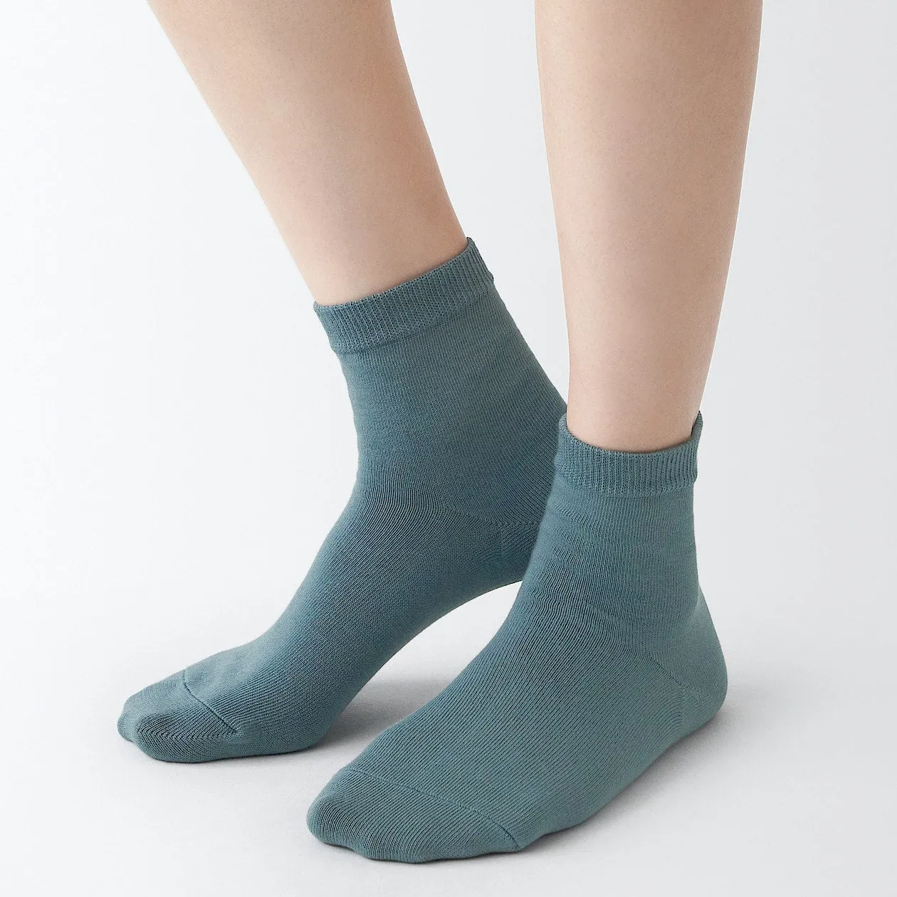 Right Angle 3 Layer Loose Top Short Socks