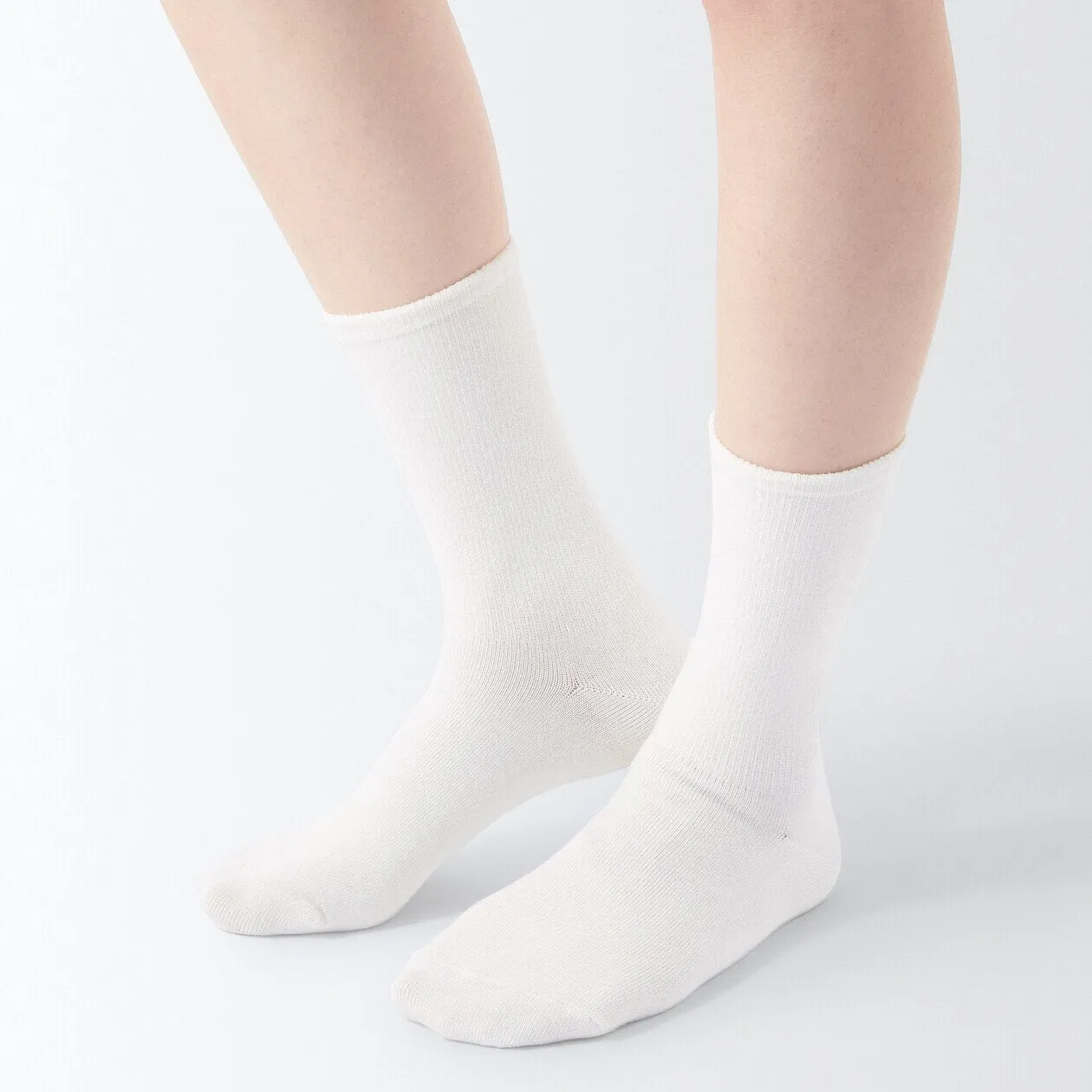 Right Angle Soft Stretch Top Ankle Socks