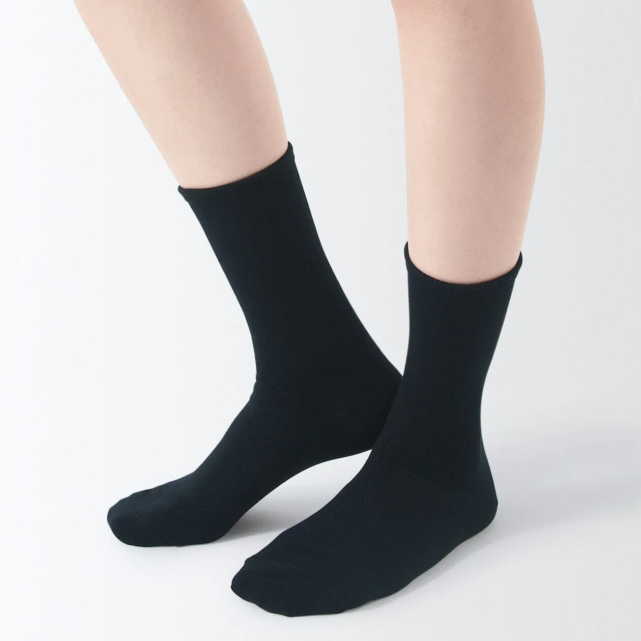 Right Angle Soft Stretch Top Ankle Socks