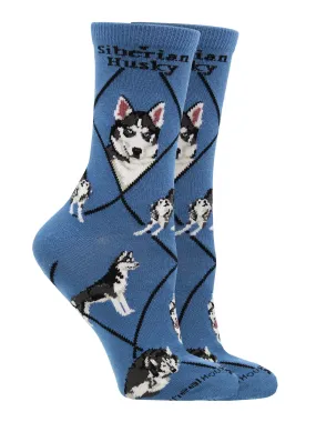 Siberian Husky Socks Perfect Dog Lovers Gift