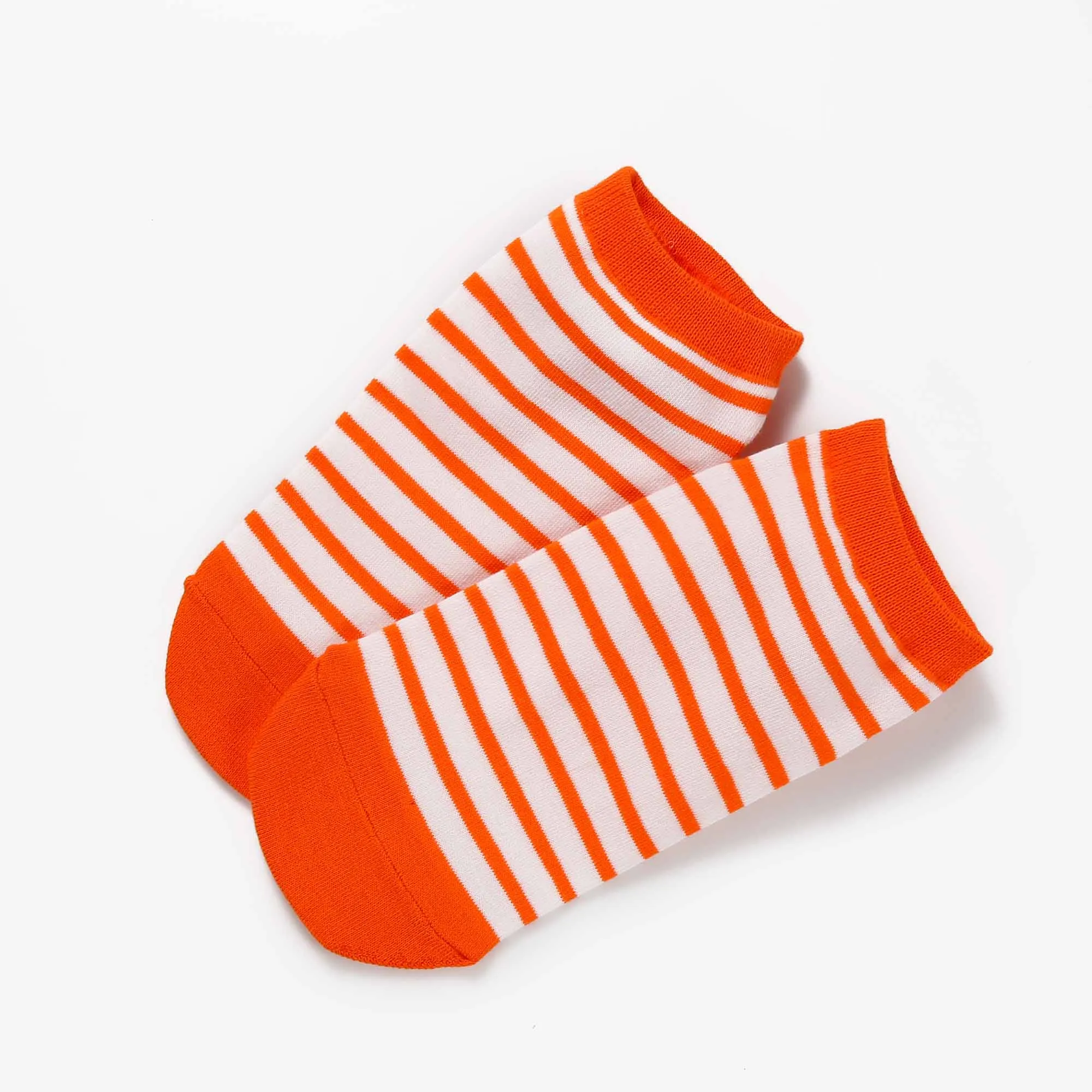 Silly Ghost Boo Hunted House Spider Web Fun Novelty Halloween Cotton Low-Cut Ankle Socks Women 3-Pairs 9-11 Orange (2313)