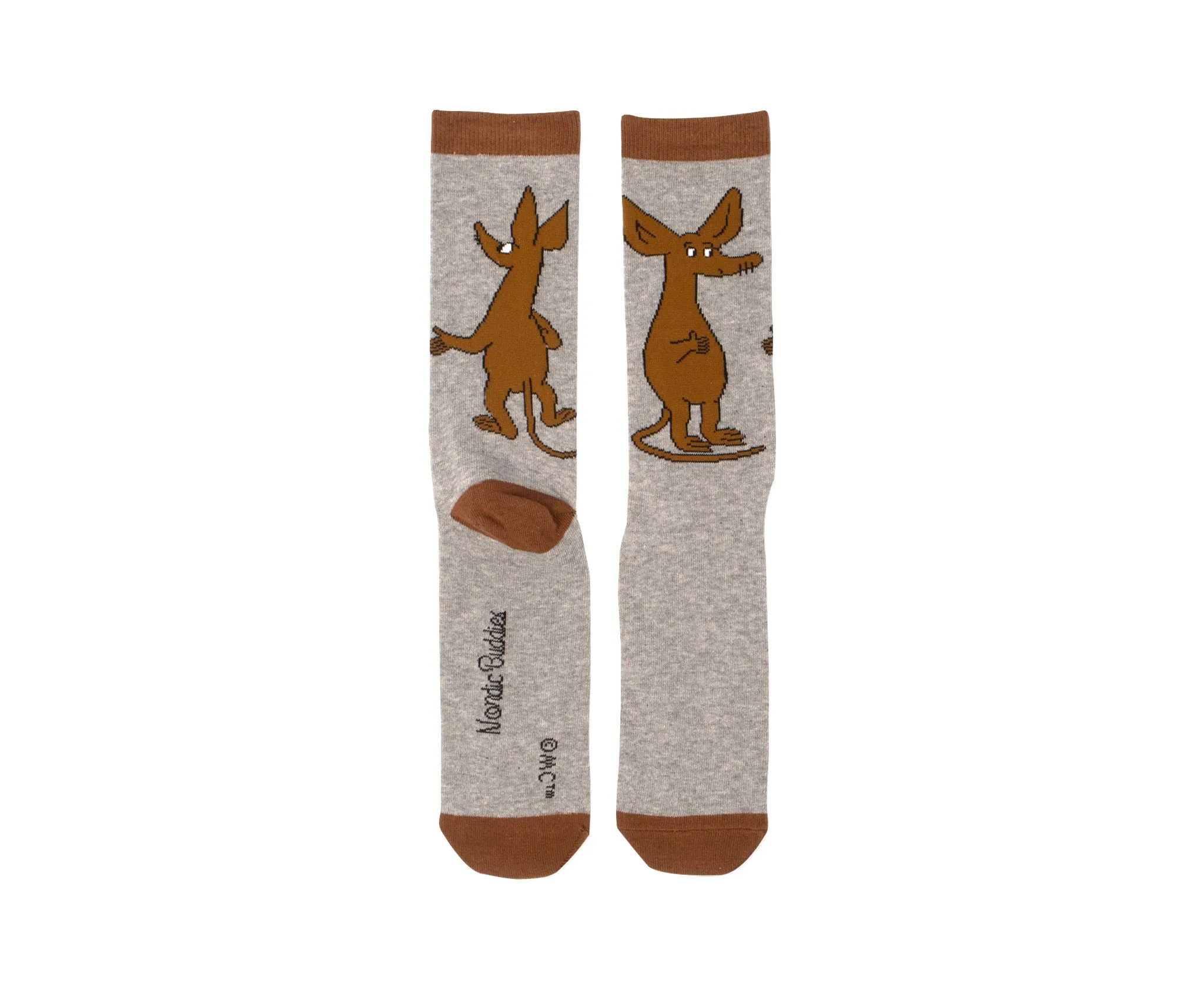 Sniffs Butt Men Socks - Grey