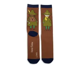 Snufkin Travelling Men Socks - Brown