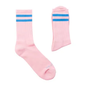 Socks | Pink & Royal Blue