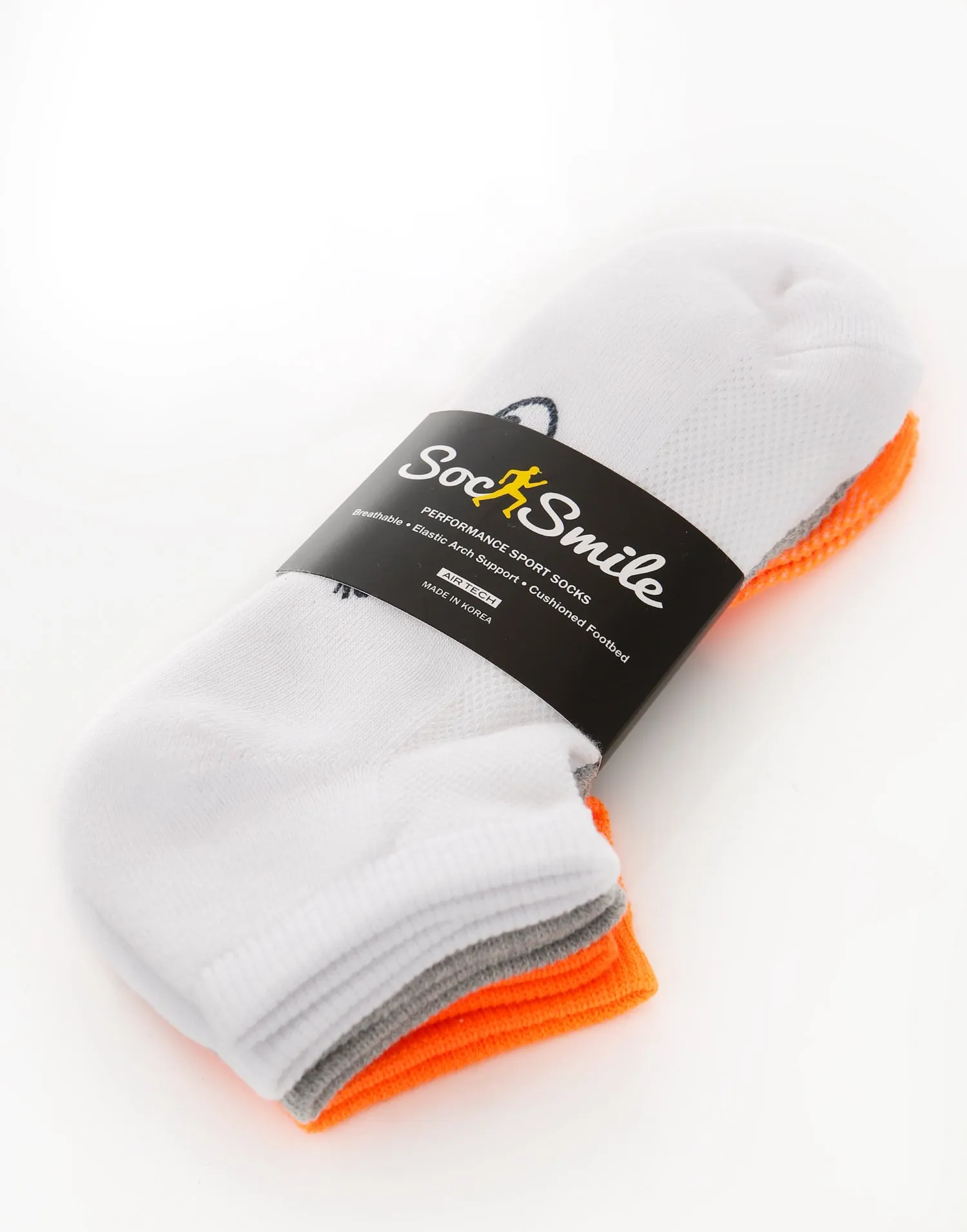 Socksmile Women's sports cotton socks 3-pack