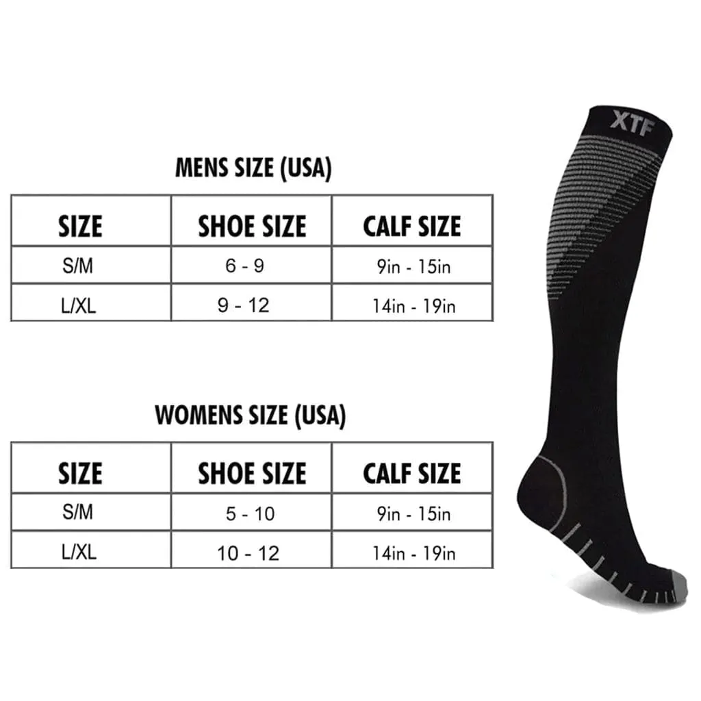 Super Lite Athletic Graduated Socks (6-Pairs)