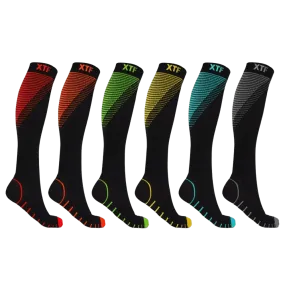 Super Lite Athletic Graduated Socks (6-Pairs)