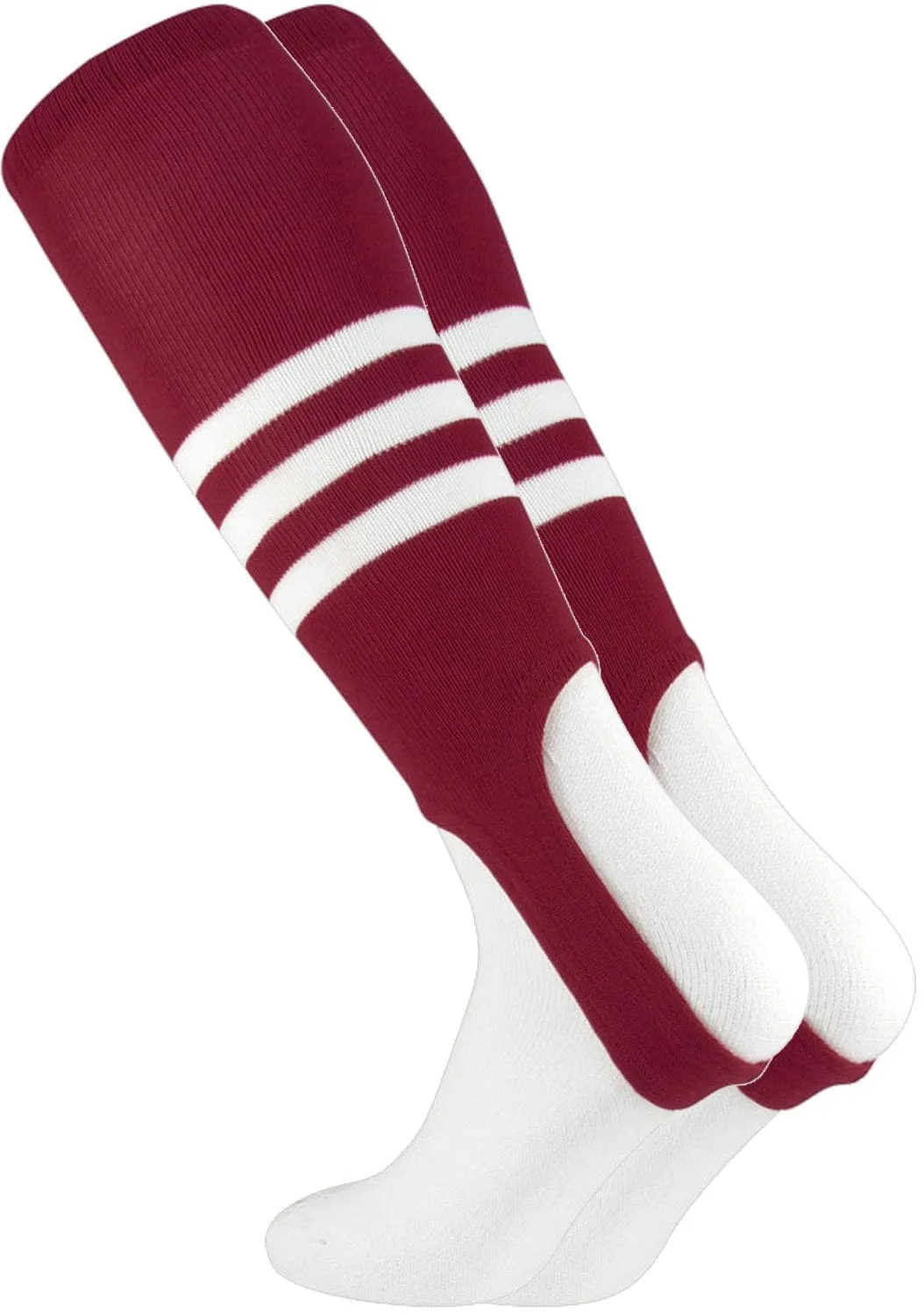 TCK Striped Baseball Stirrups 7 Inch Pattern B