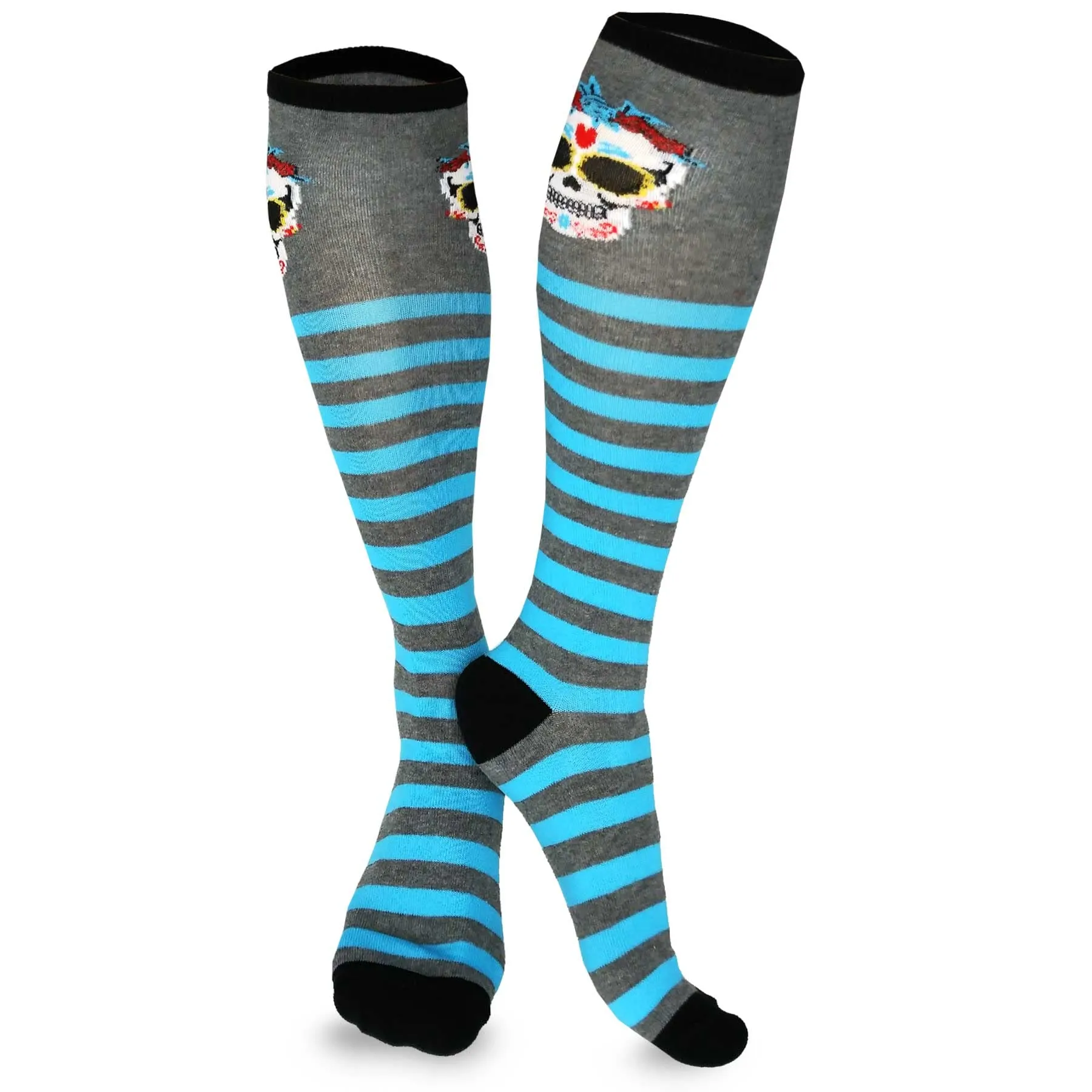 TeeHee Crazy Fun Novelty Knee High Socks for Women Multipack (N2131FUN)