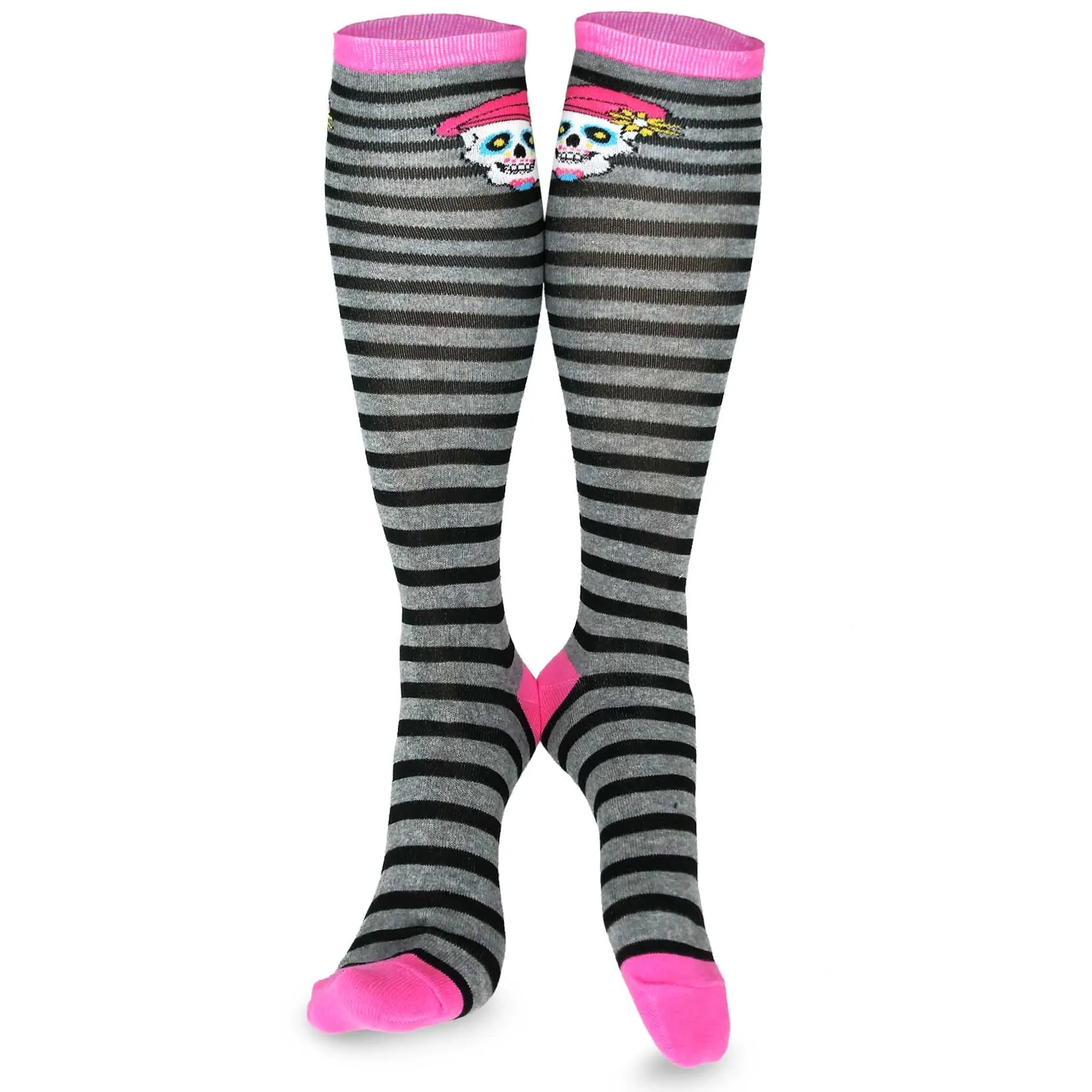 TeeHee Crazy Fun Novelty Knee High Socks for Women Multipack (N2131FUN)