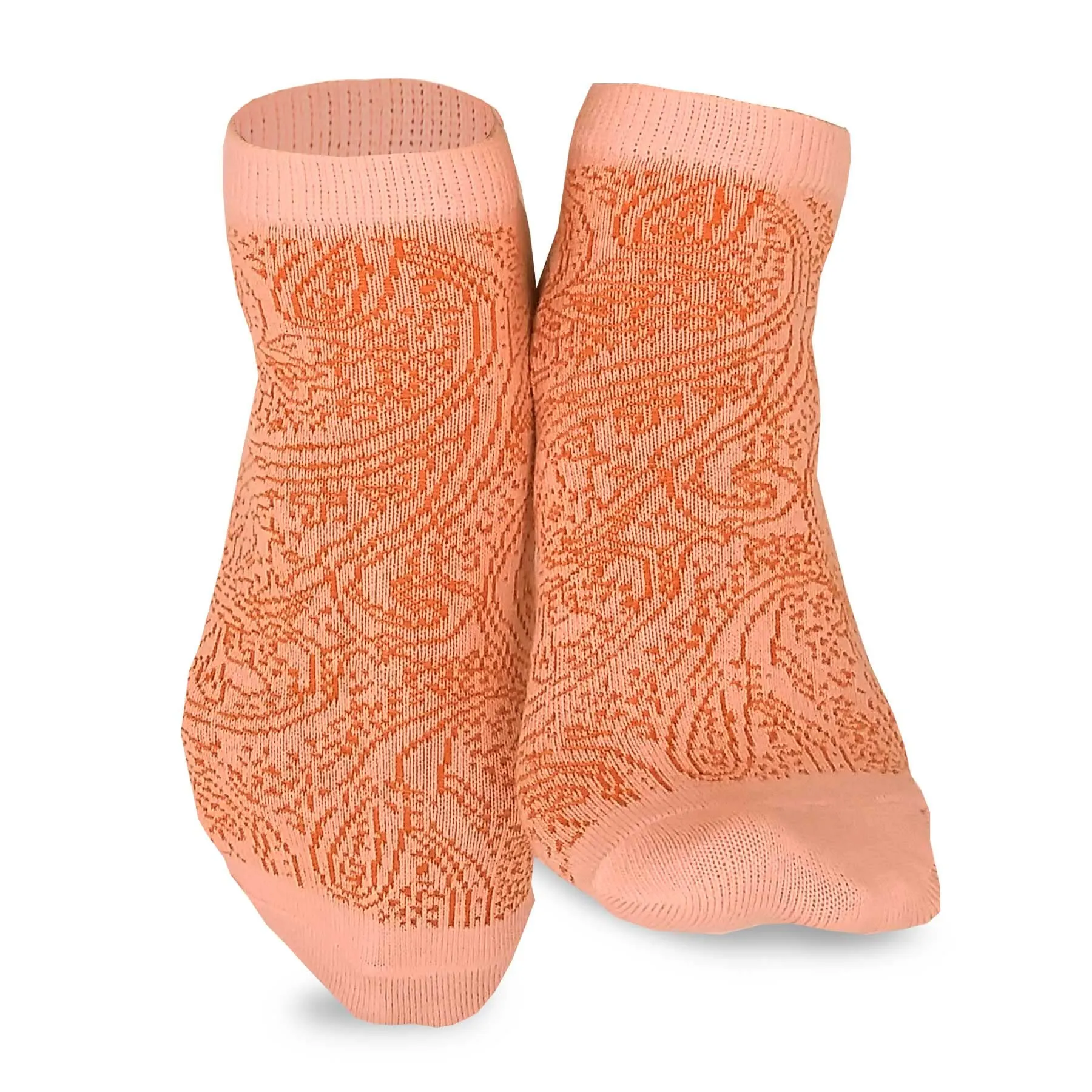 TeeHee Socks Women's Casual Cotton No Show Floral 20-Pack (12069)