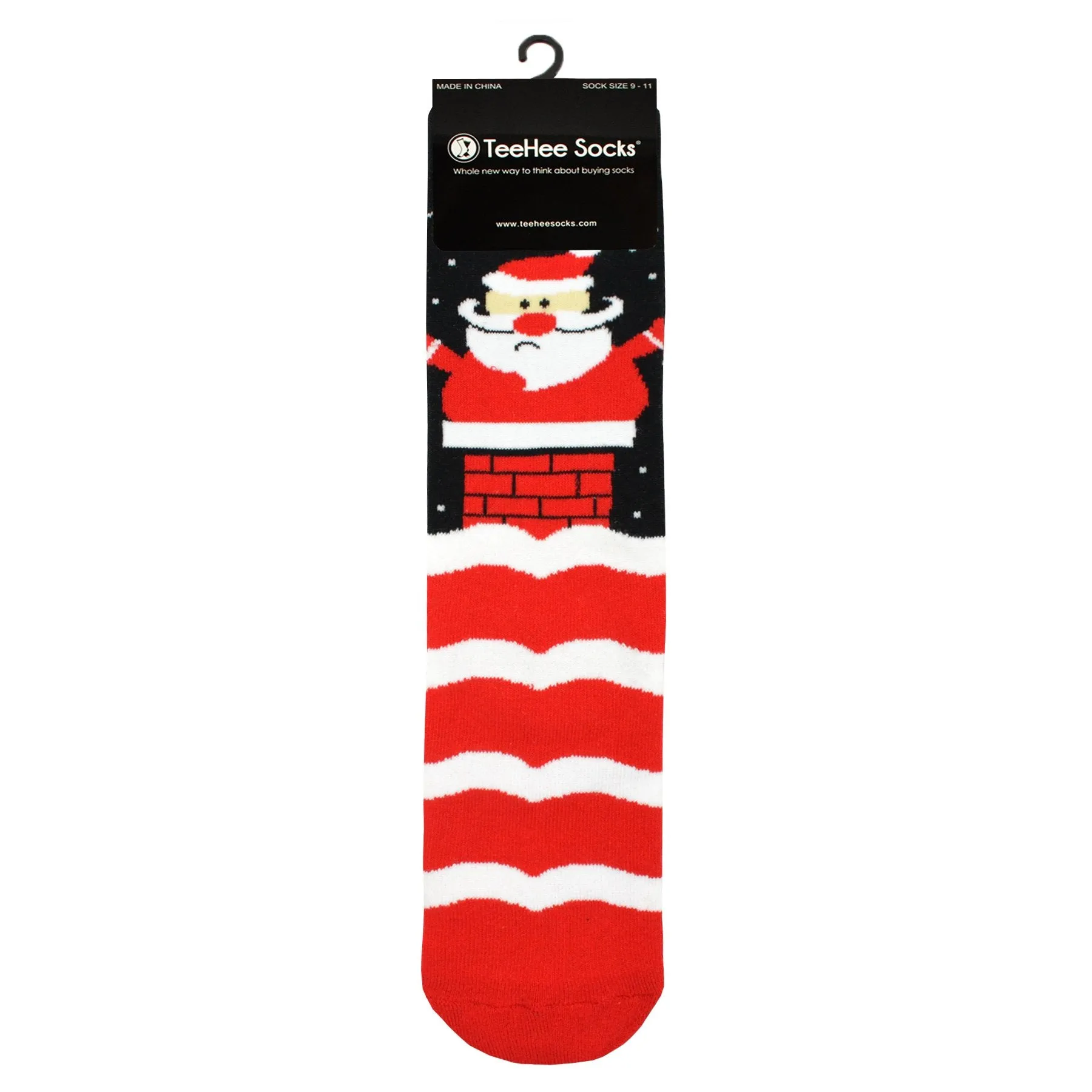 TeeHee Socks Women's Christmas Cotton Crew Ugly Santa (W1426)