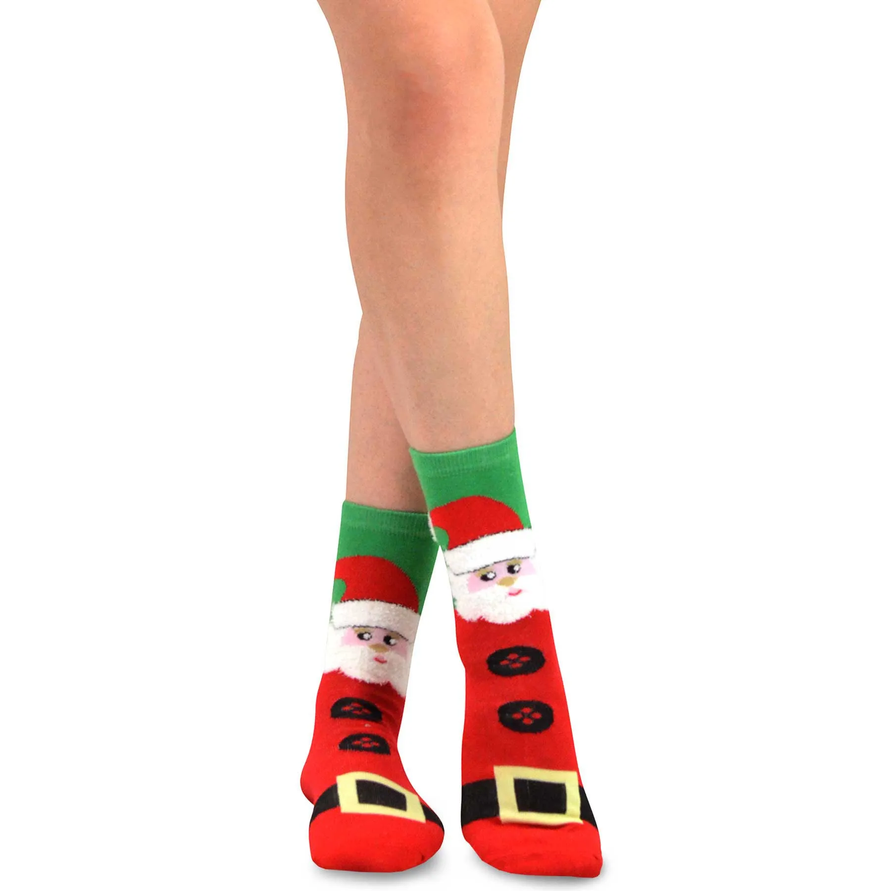 TeeHee Socks Women's Christmas Crew Assorted 12-Pack Gift Box C (11970)