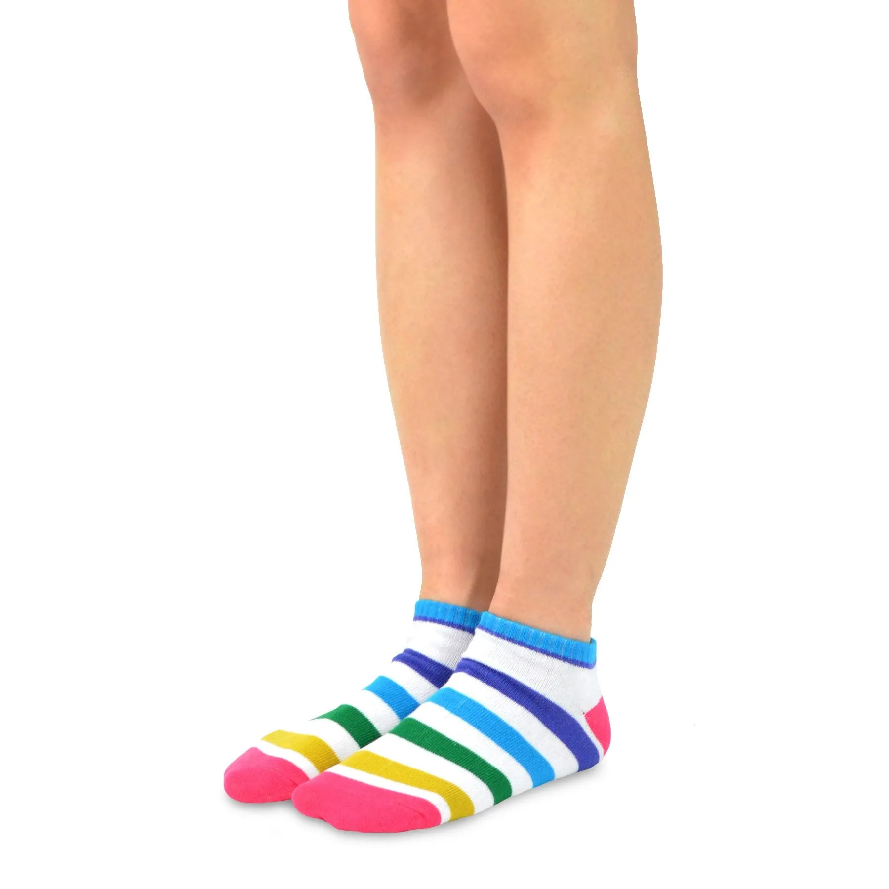 TeeHee Socks Women's Easter Cotton No Show Assorted 6-Pack (11942)