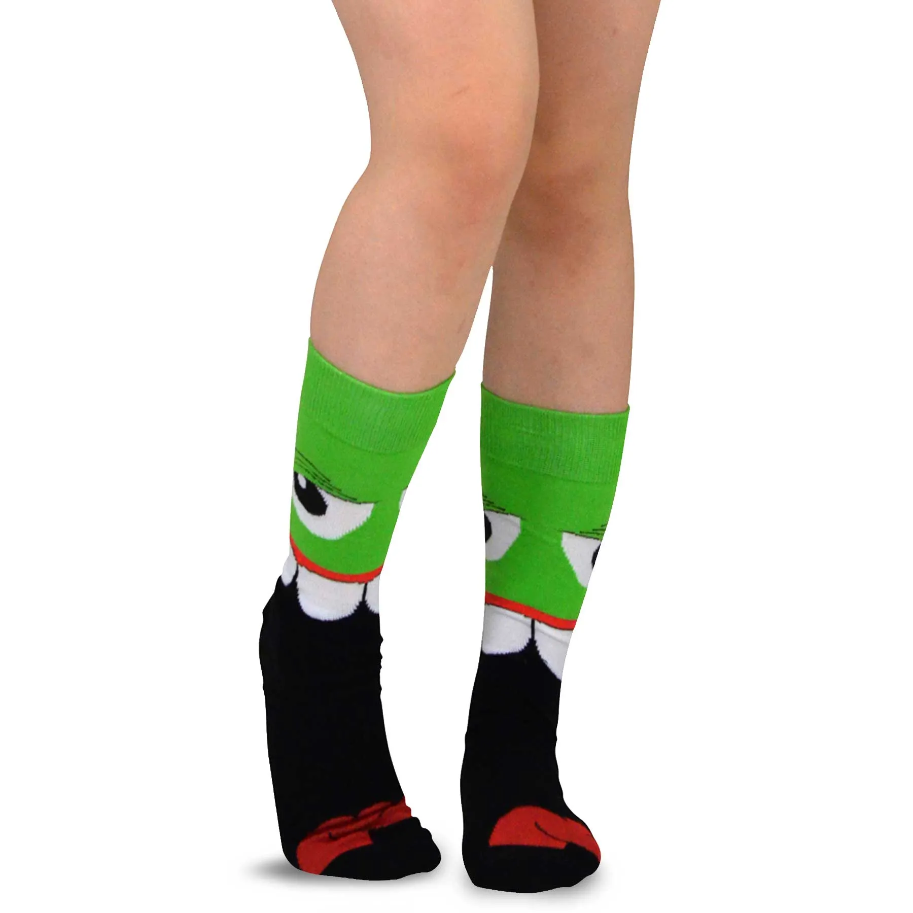 TeeHee Socks Women's Novelty Cotton Crew Monsters A 5-Pack (12085)