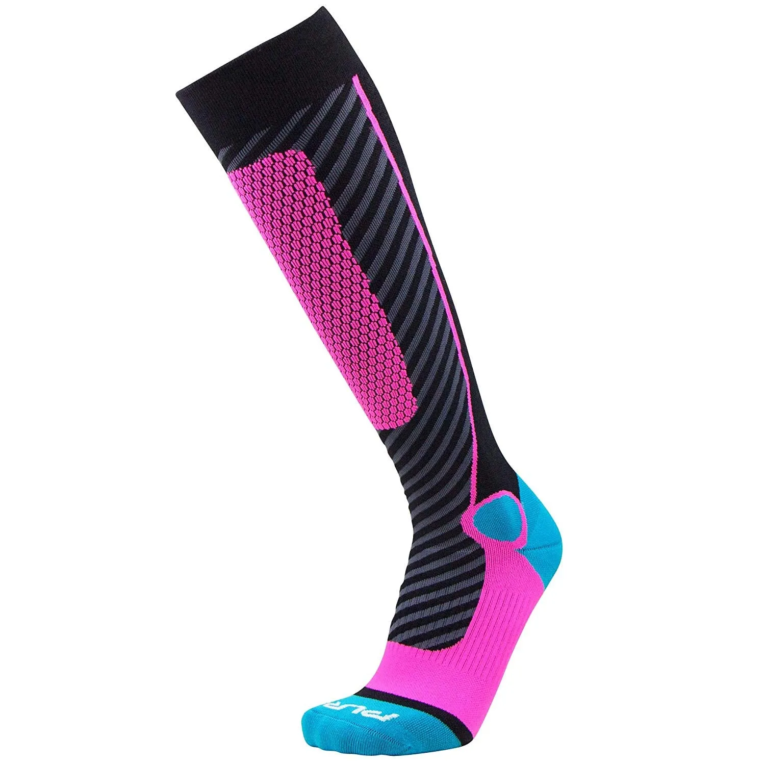 Thermal Striped Ski Socks