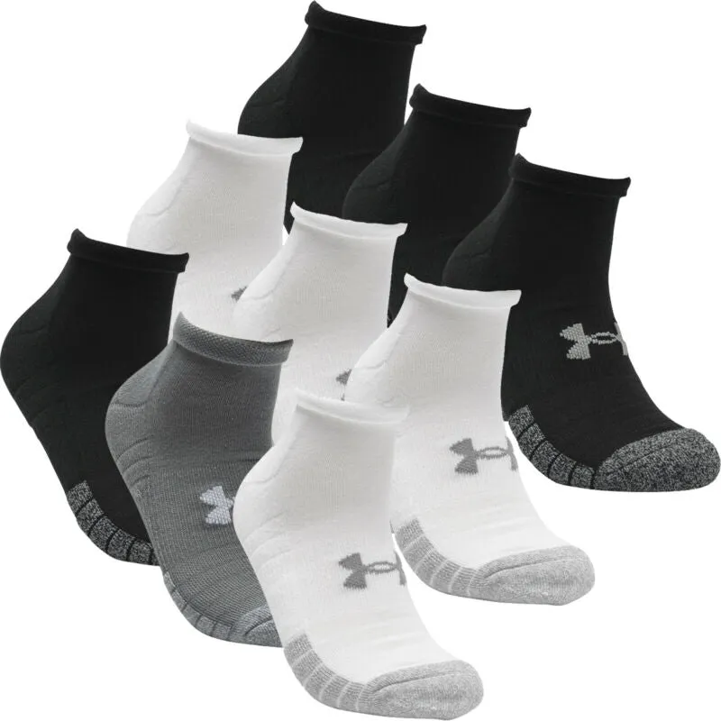 Under Armour Mens 2019 Golf HeatGear Tech Low Cut Golf Socks - 3 Pack