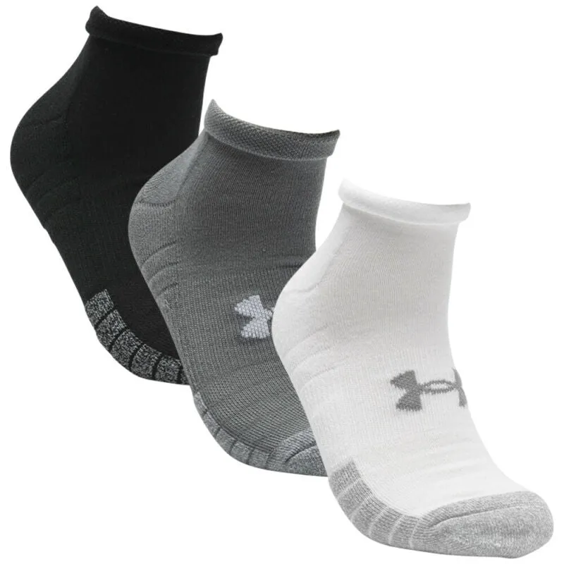 Under Armour Mens 2019 Golf HeatGear Tech Low Cut Golf Socks - 3 Pack