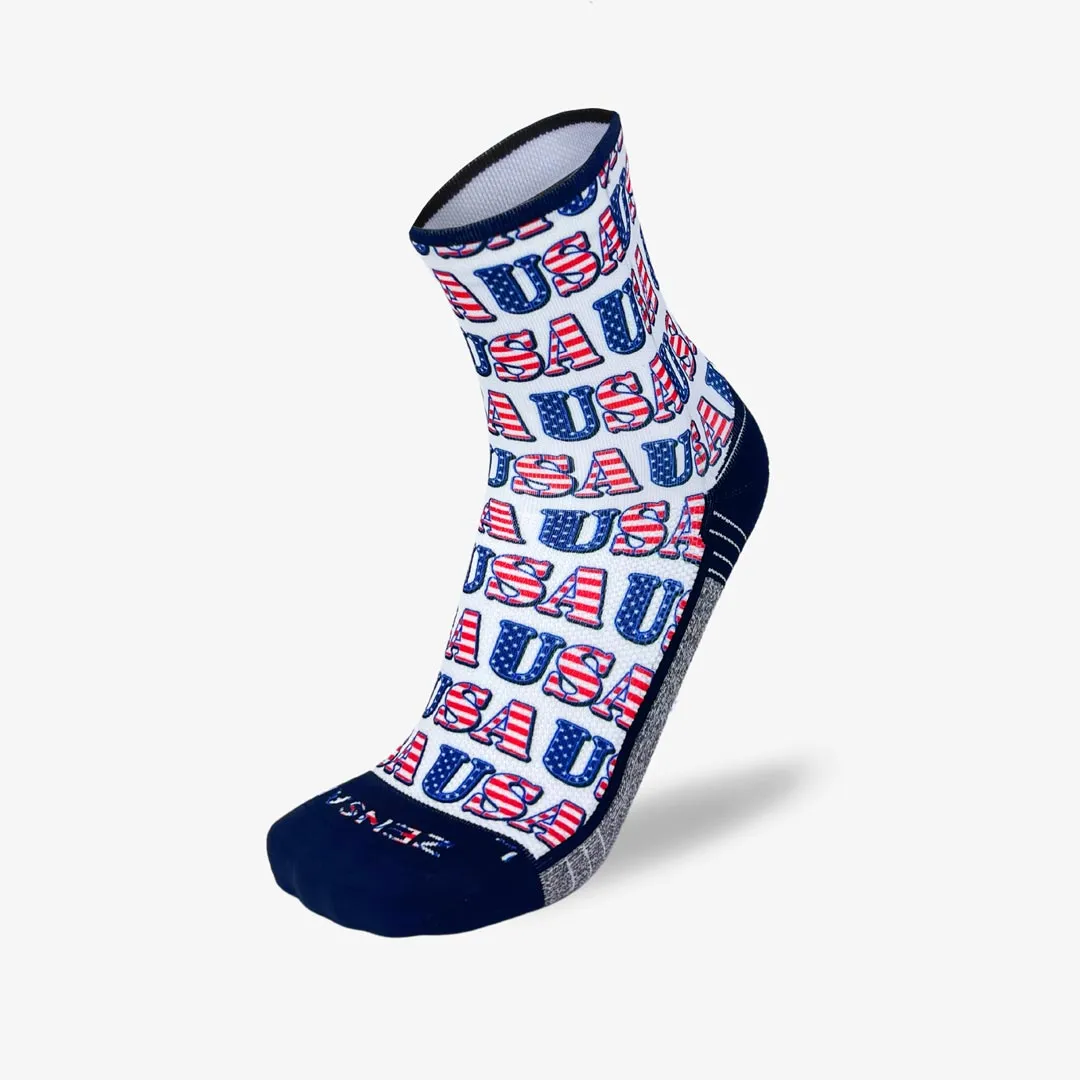 USAs Socks (Mini-Crew)