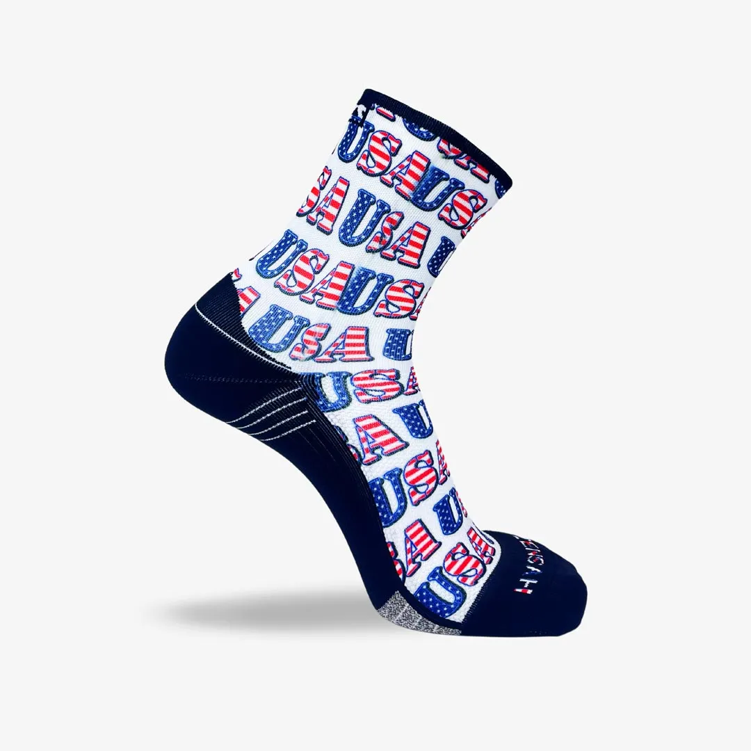 USAs Socks (Mini-Crew)