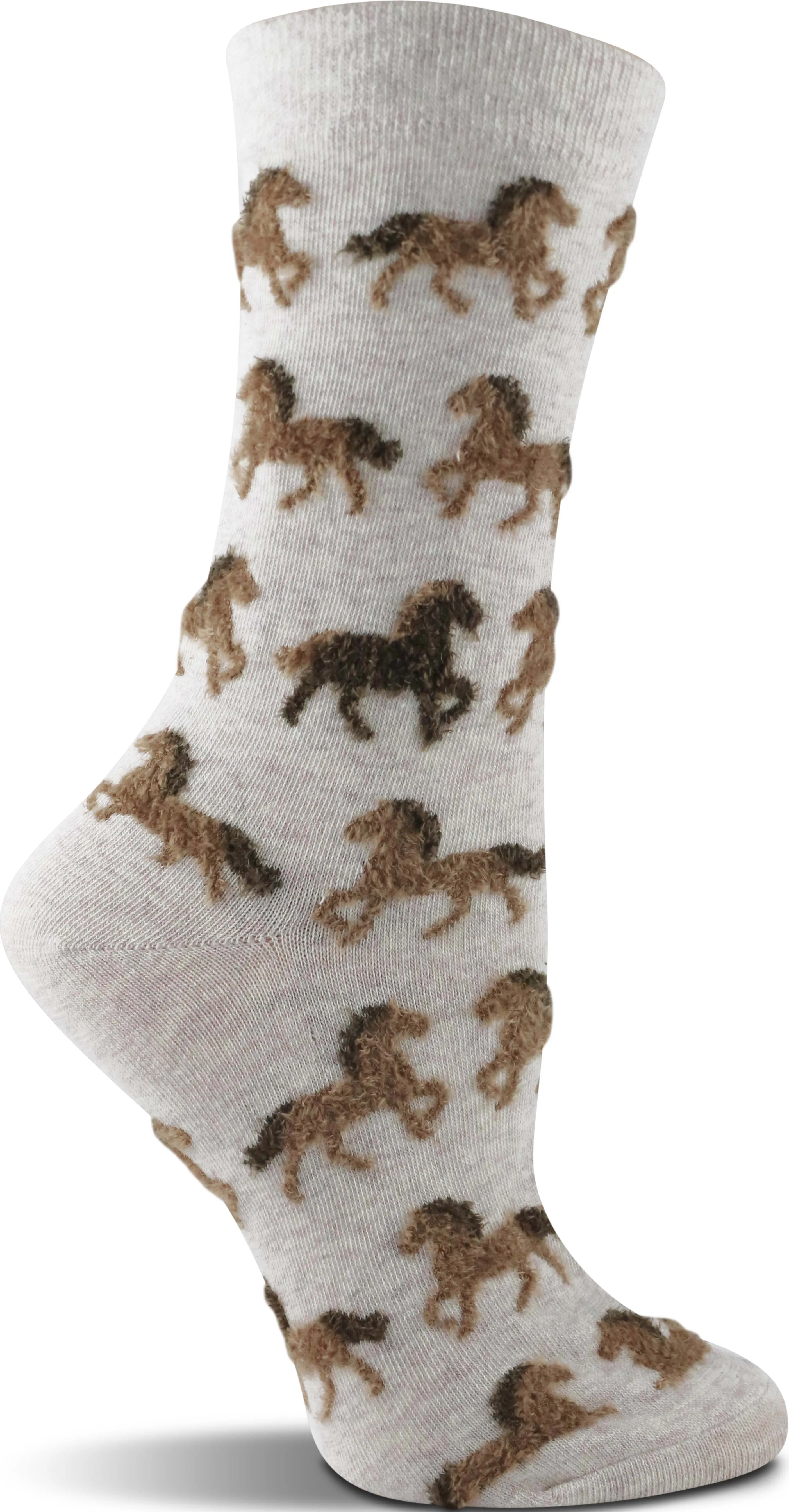 WHD Fuzzy Horse Socks 2-Pack or 1-Pack