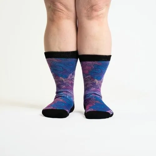 Wild Winds Non-Binding Diabetic Socks