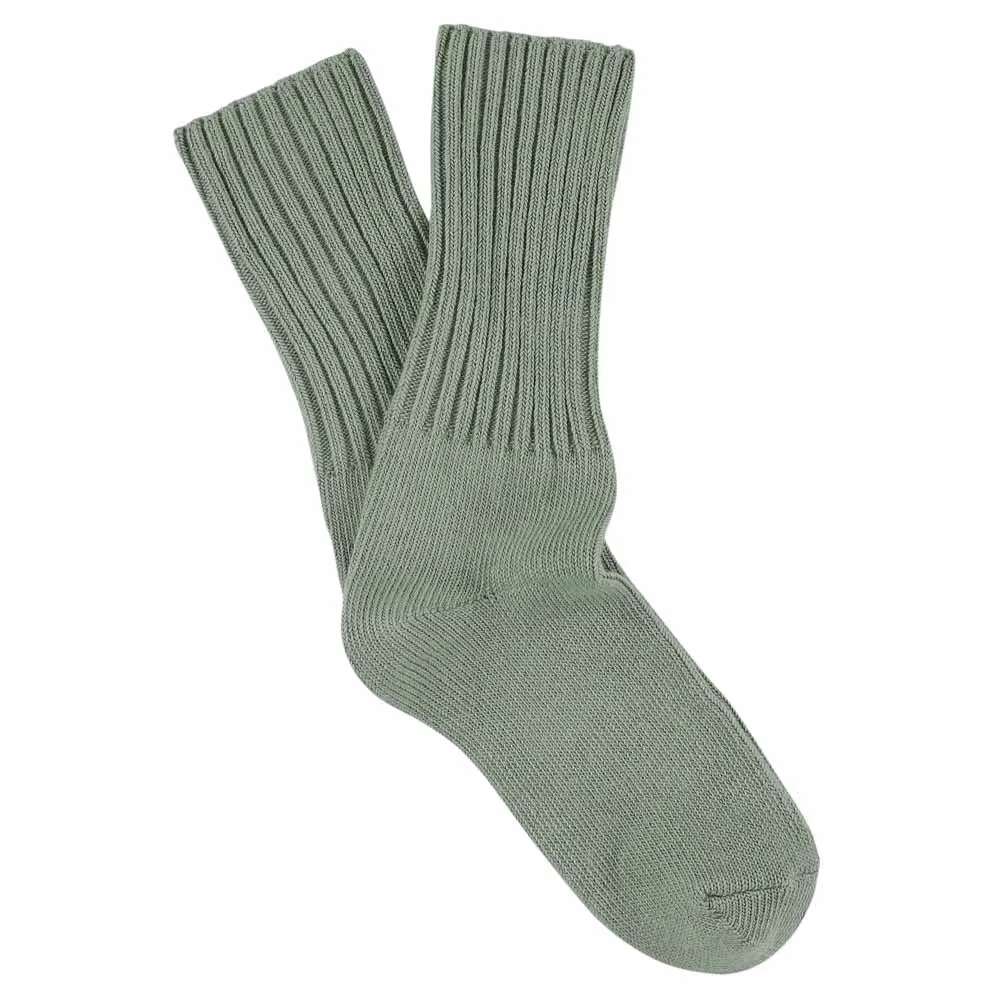 Women Crew Socks - Agave Green