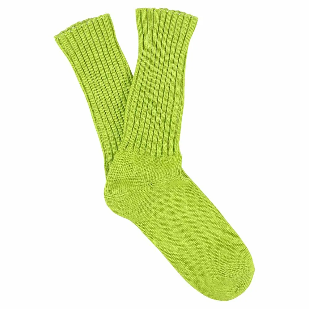 Women Crew Socks - Lime