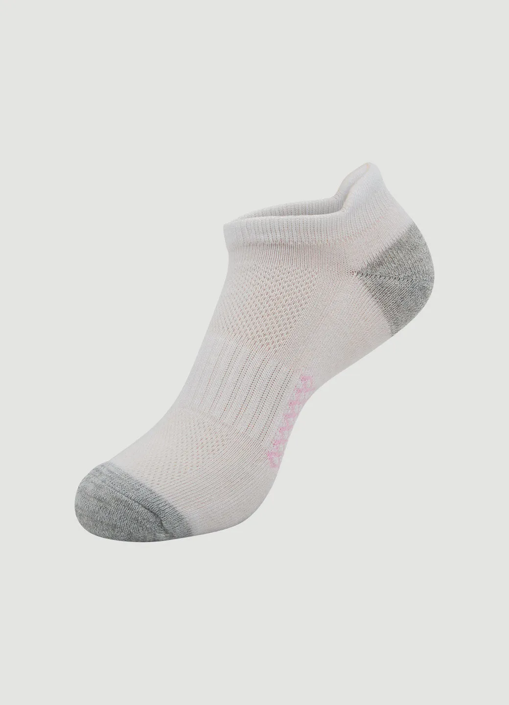 Pack of 10 Womens Cushioned Heel Tab Ankle Socks