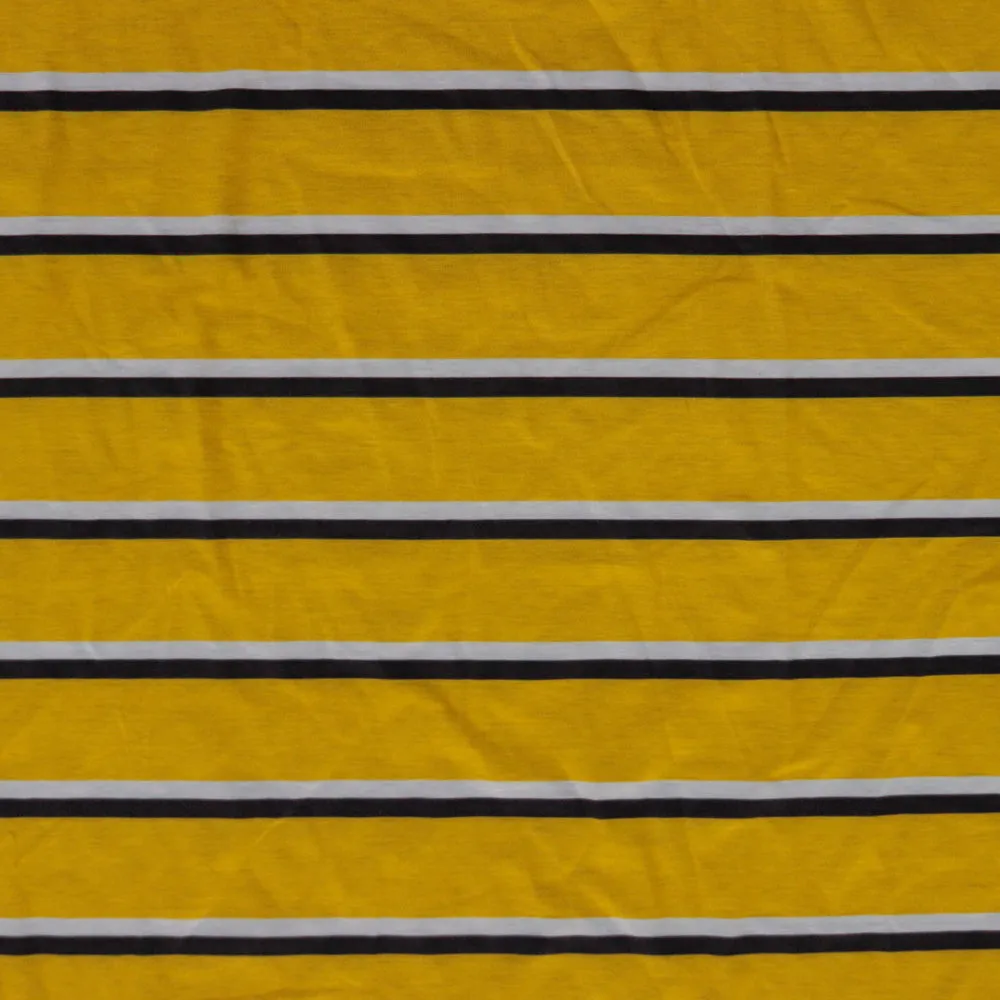 Yellow Stripe Print(60C)