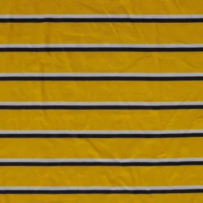 Yellow Stripe Print(60C)